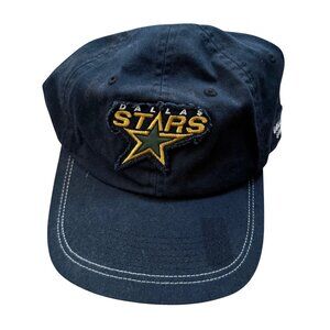 Vintage Dallas Stars Navy Embroidered Hockey Hat Adjustable Mens One Size